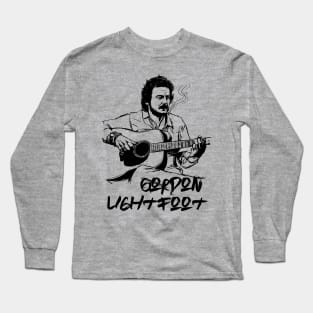 Gordon Lightfoot Long Sleeve T-Shirt